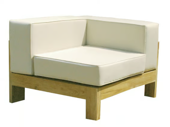 SAINT RAPHAEL - Sectional modular wooden garden sofa _ Il Giardino di Legno